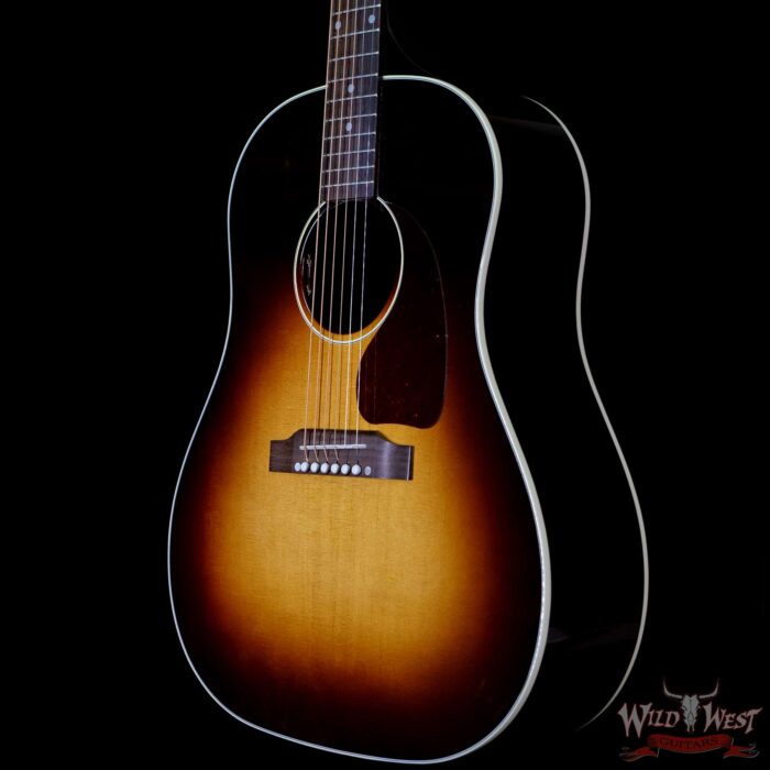 Gibson Mordern Acoustic J-45 Standard Vintage Sunburst Electric-Acoustic Guitar - Image 2