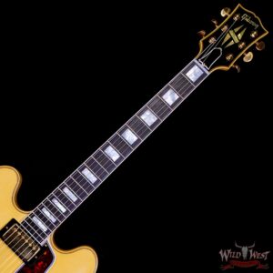 Gibson Custom Shop M2M 1959 ES-355 Reissue with Bigsby Murphy Lab Ultra Light Aged Heavy Antique White 9.00 lbs - Image 4