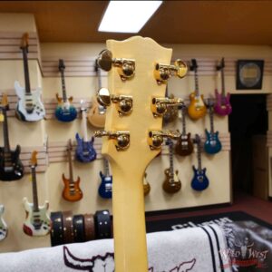 Gibson Custom Shop M2M 1959 ES-355 Reissue with Bigsby Murphy Lab Ultra Light Aged Heavy Antique White 9.00 lbs - Image 10