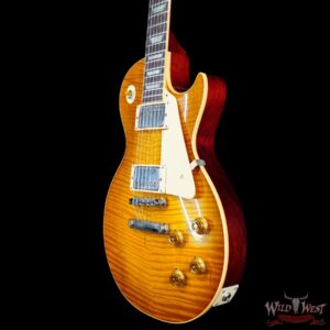 Gibson Custom Shop M2M 1959 Les Paul Standard Reissue Hand Selected Flame Maple Top Murphy Lab Light Aged Dirty Lemon 8.95 LBS - Image 2