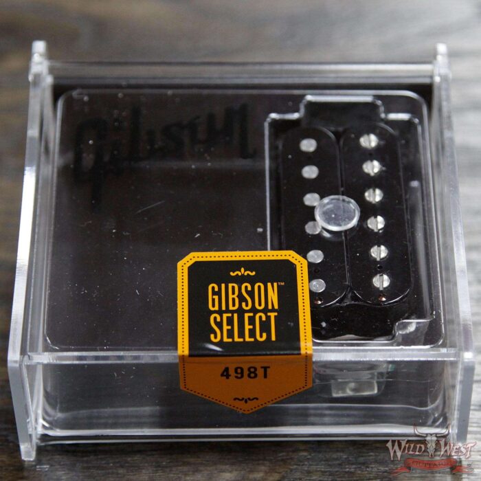 Gibson 498T “Hot Alnico” Bridge Humbuckers Pickup - Double Black - Image 3