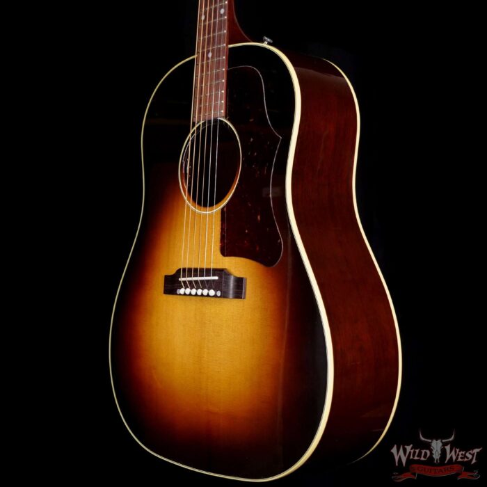 Gibson 50s J-45 Original Vintage Sunburst Electric-Acoustic - Image 3