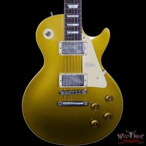 2018 Gibson Custom Shop Historic 57 Les Paul Standard VOS Brazilian Rosewood Fingerboard Goldtop 8.95 Lbs - Image 3