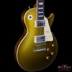 2018 Gibson Custom Shop Historic 57 Les Paul Standard VOS Brazilian Rosewood Fingerboard Goldtop 8.70 Lbs - Image 4