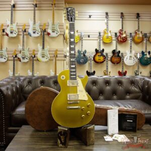 2018 Gibson Custom Shop Historic 57 Les Paul Standard VOS Brazilian Rosewood Fingerboard Goldtop 8.70 Lbs - Image 13