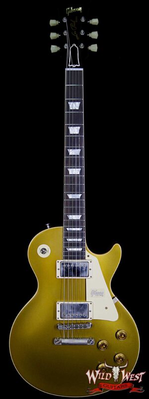 2018 Gibson Custom Shop Historic 57 Les Paul Standard VOS Brazilian Rosewood Fingerboard Goldtop 8.70 Lbs