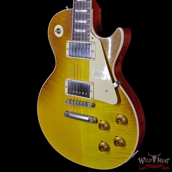 2018 Gibson Custom Shop Standard Historic 1958 Les Paul Standard VOS R8 Honey Lemon 8.55 Lbs - Image 2