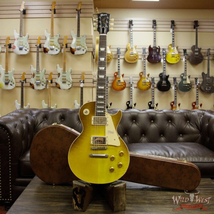 2018 Gibson Custom Shop Standard Historic 1958 Les Paul Standard VOS R8 Honey Lemon 8.55 Lbs - Image 11