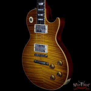 Gibson Custom Shop 1959 Les Paul Light Aged R9 Hand Selected Killer Top Brazilian Rosewood Board Dirty Lemon 8.15 Lbs - Image 2