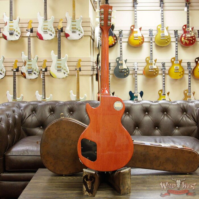 Gibson Custom Shop 1959 Les Paul Aged Hand Selected Killer Top Brazilian Rosewood Board Honey Lemon Burst 8.05 LBS - Image 16
