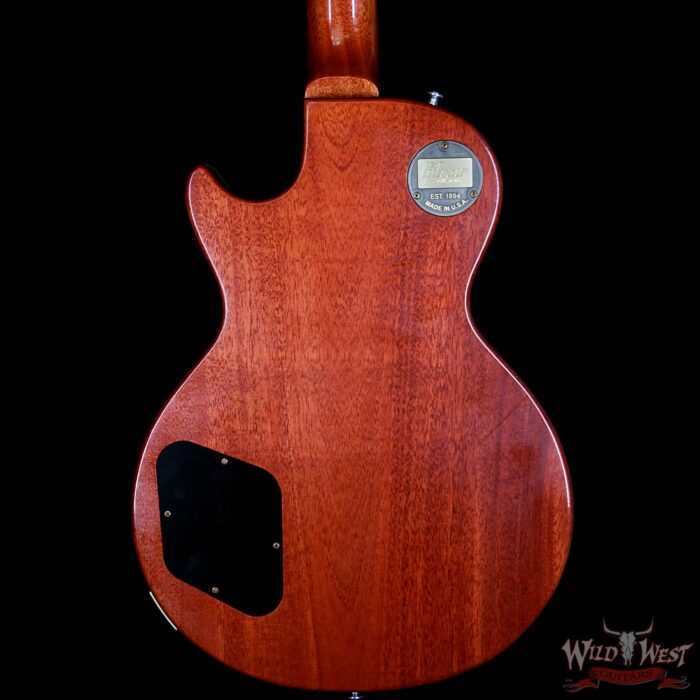 Gibson Custom Shop 1959 Les Paul VOS Hand Selected Killer Top Brazilian Rosewood Board Dark Bourbon 8.55 Lbs - Image 4