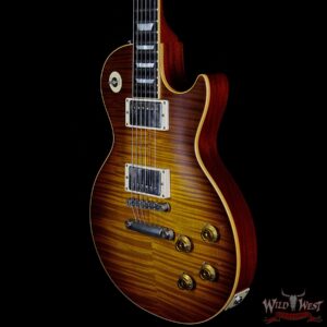 Gibson Custom Shop Historic 1959 Les Paul VOS Hand Selected Killer Top Brazilian Rosewood Board Royal Teaburst 8.80 LBS - Image 2