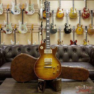 Gibson Custom Shop Historic 1959 Les Paul VOS Hand Selected Killer Top Brazilian Rosewood Board Royal Teaburst 8.80 LBS - Image 14
