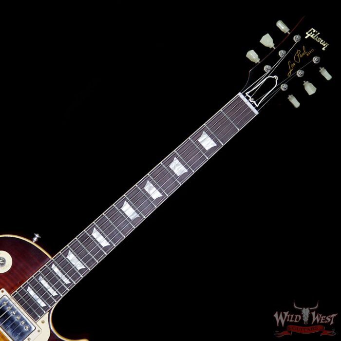 2018 Gibson Custom Shop Standard Historic 1959 Les Paul Standard VOS R9 Dark Bourbon Fade 8.75 Lbs - Image 9