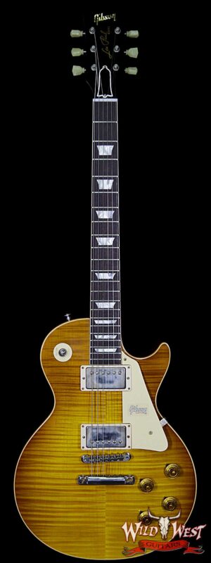 2018 Gibson Custom Shop Standard Historic 1959 Les Paul Standard VOS R9 Honey Lemon Fade 8.55 Lbs