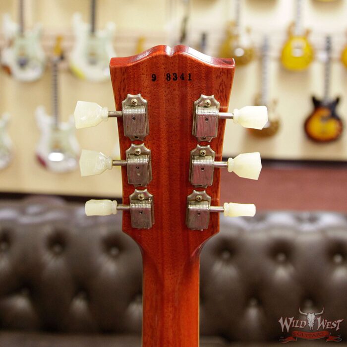 Gibson Custom Shop 1959 Les Paul VOS Hand Selected Killer Top Brazilian Rosewood Board Dark Bourbon Fade 8.50 Lbs - Image 14