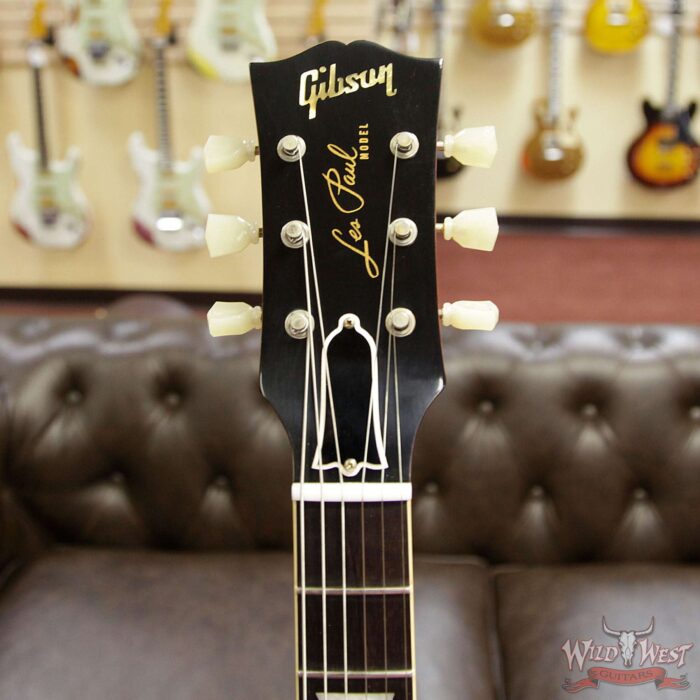 Gibson Custom Shop 1959 Les Paul VOS Hand Selected Killer Top Brazilian Rosewood Board Dark Bourbon Fade 8.50 Lbs - Image 10