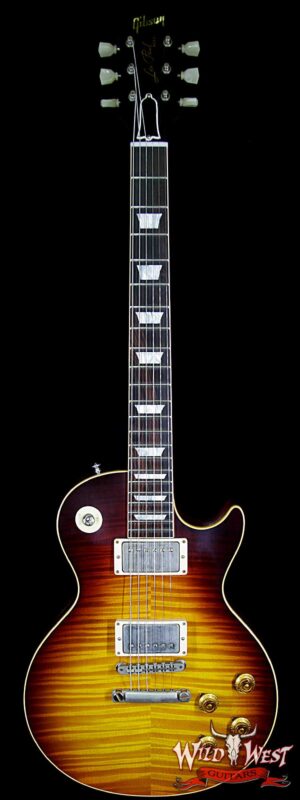 Gibson Custom Shop 1959 Les Paul VOS Hand Selected Killer Top Brazilian Rosewood Board Dark Bourbon Fade 8.50 Lbs