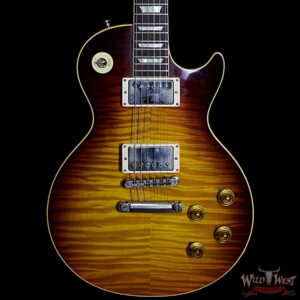 Gibson Custom Shop Historic 1959 Les Paul VOS Hand Selected Killer Top Brazilian Rosewood Board Dark Bourbon Fade - Image 3