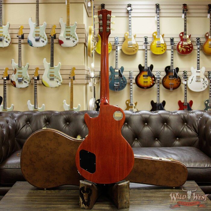 Gibson Custom Shop Historic 1959 Les Paul VOS Hand Selected Killer Top Brazilian Rosewood Board Dark Bourbon Fade - Image 16