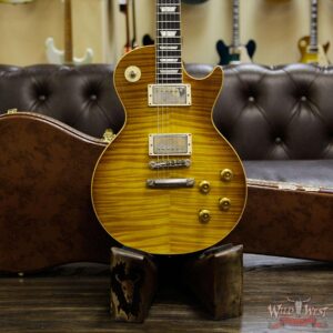Gibson Custom Shop 1959 Les Paul VOS Hand Selected Killer Top Brazilian Rosewood Board Dirty Lemon 8.65 LBS - Image 11