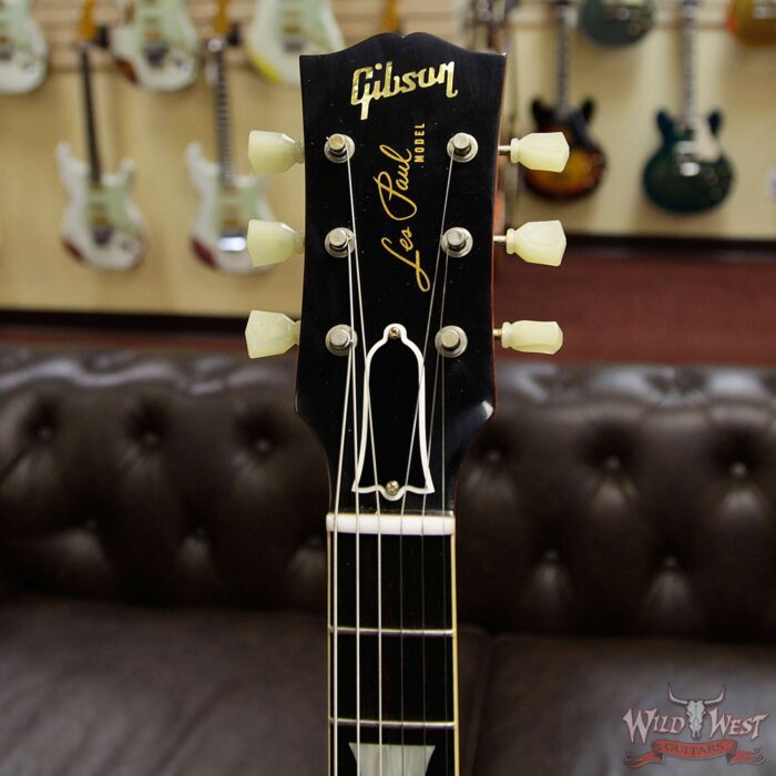 Gibson Custom Shop 1959 Les Paul VOS Hand Selected Killer Top Brazilian Rosewood Board Dirty Lemon 8.65 LBS - Image 13
