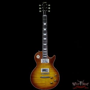 Gibson Custom Shop Historic 1959 Les Paul VOS Hand Selected Killer Top Brazilian Rosewood Board Royal Teaburst 8.80 Lbs - Image 5