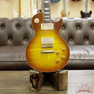 Gibson Custom Shop Historic 1959 Les Paul Standard R9 VOS Hand Selected Killer Top Brazilian Rosewood Board Royal Teaburst - Image 10