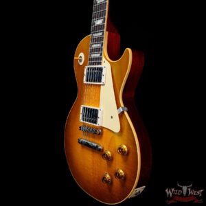 Gibson Custom Shop M2M 1958 Les Paul Standard Reissue Murphy Lab Light Aged Green Lemon Fade 8.95 LBS - Image 2