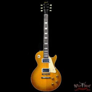 Gibson Custom Shop M2M 1958 Les Paul Standard Reissue Murphy Lab Light Aged Green Lemon Fade 8.95 LBS - Image 3
