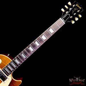 Gibson Custom Shop M2M 1959 Les Paul Standard Reissue Hand Selected Flame Maple Top Murphy Lab Light Aged Green Lemon 8.80 LBS - Image 4