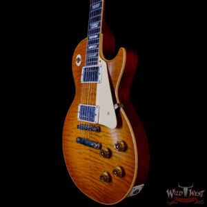 Gibson Custom Shop M2M 1959 Les Paul Standard Reissue Hand Selected Flame Maple Top Murphy Lab Light Aged Dirty Lemon 8.75 LBS - Image 2