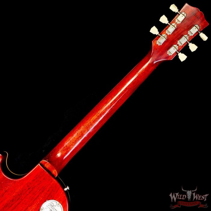 Gibson Custom Shop M2M 1959 Les Paul Standard Reissue Hand Selected Flame Maple Top Murphy Lab Light Aged Green Lemon 8.30 LBS - Image 5