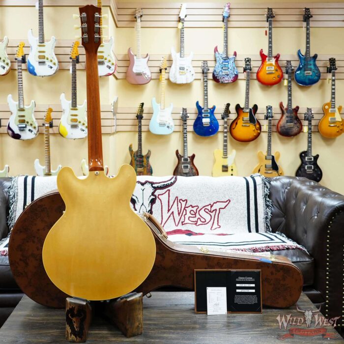 Gibson Custom Shop 1959 ES-335 Reissue VOS Vintage Natural 7.70 LBS - Image 9