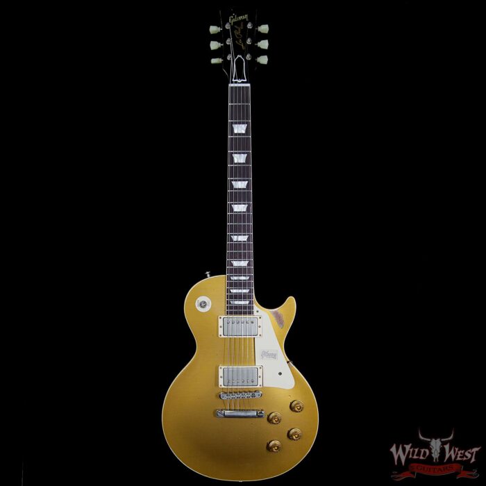 Gibson Custom Shop Collector Choice #36 Charles Daughtry Goldfinger 1957 Les Paul Goldtop Aged - Image 5