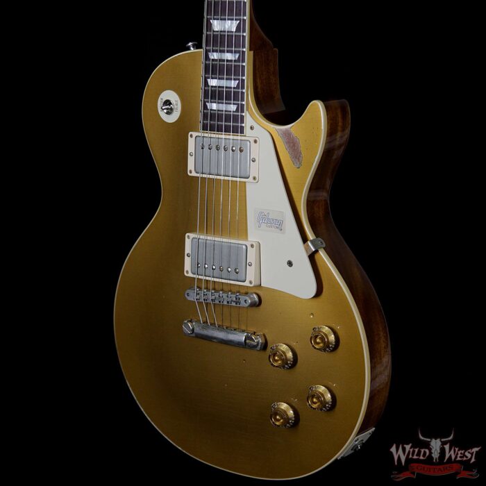 Gibson Custom Shop Collector Choice #36 Charles Daughtry Goldfinger 1957 Les Paul Goldtop Aged - Image 2