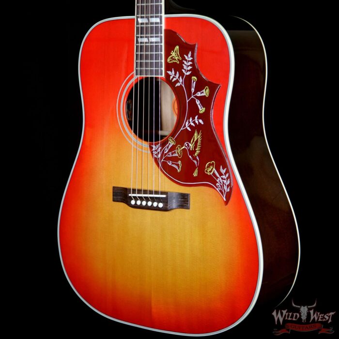 Gibson Custom Shop Late 60`s Hummingbird 14 Degrees Headstock Angle VOS Vintage Cherry Sunburst - Image 2