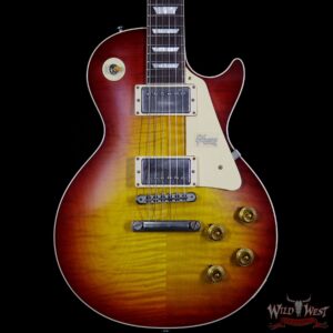 2018 Gibson Custom Shop Standard Historic 1958 Les Paul Standard VOS R8 Washed Cherry 8.35 Lbs - Image 3
