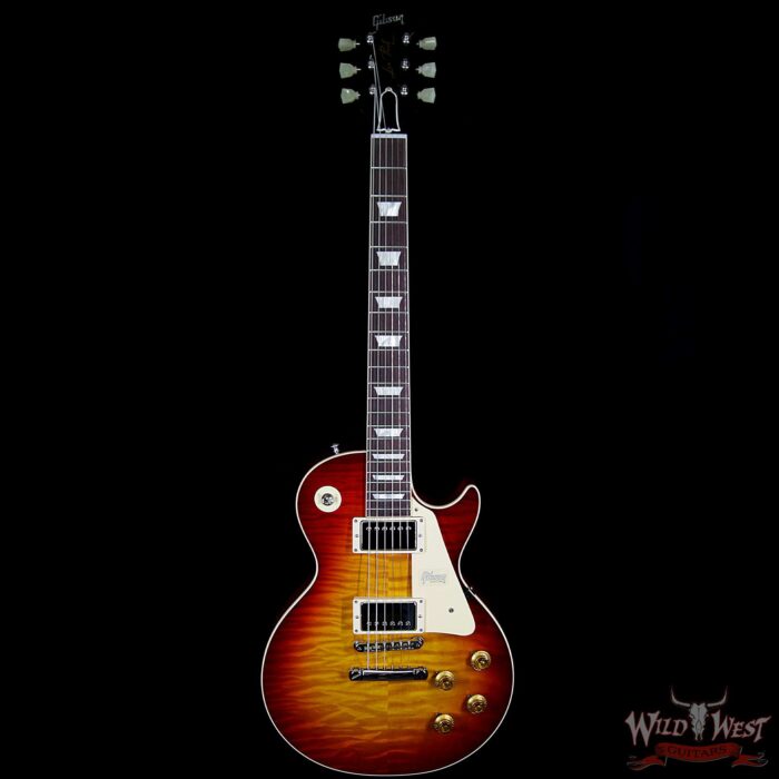 Gibson Custom Shop R9 Historic 1959 Les Paul Standard Gloss Vintage Cherry Sunburst 8.65 Lbs - Image 6