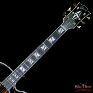 2018 Gibson Custom Shop Super 200 Birdseye Super Jumbo SJ-200 Cutaway Sunset Burst - Image 8