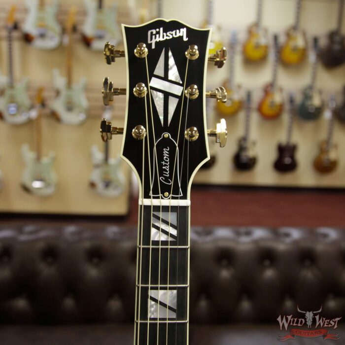 2018 Gibson Custom Shop Super 200 Birdseye Super Jumbo SJ-200 Cutaway Sunset Burst - Image 7