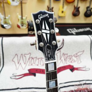 Gibson Custom Shop M2M Single Humbucker Les Paul Custom Ebony Fingerboard Murphy Lab Light Aged Classic White 9.90 LBS - Image 7
