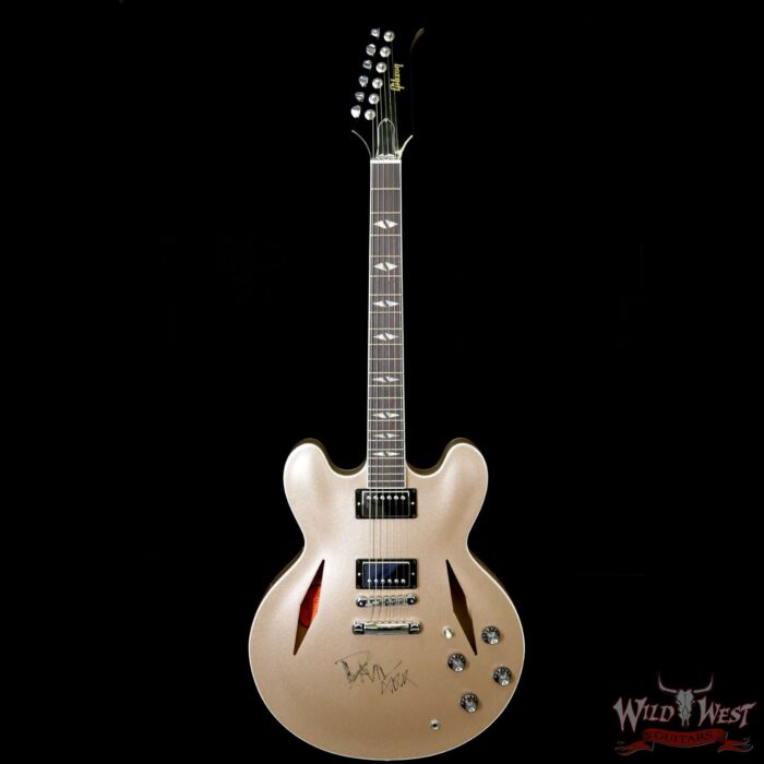 Gibson Artist Proof Guitar DG-335 Metallic Gold Dave Grohl Signed - Image 6