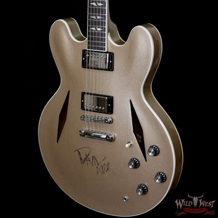 Gibson Artist Proof Guitar DG-335 Metallic Gold Dave Grohl Signed - Image 3