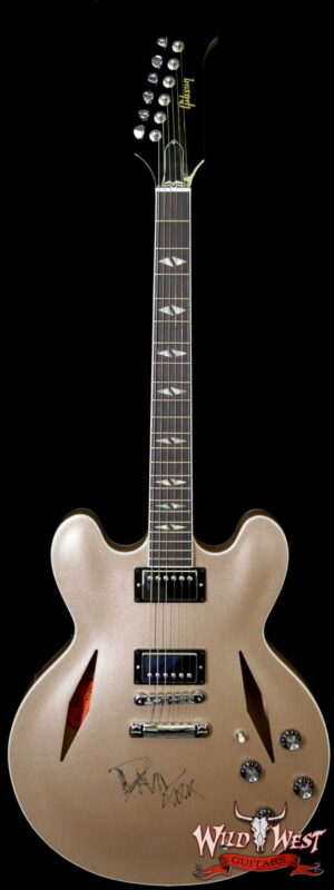 Gibson Artist Proof Guitar DG-335 Metallic Gold Dave Grohl Signed