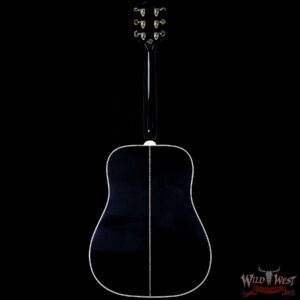 Gibson Custom Shop Dove Abalone Custom Ebony Acoustic-Electric Guitar - Image 6