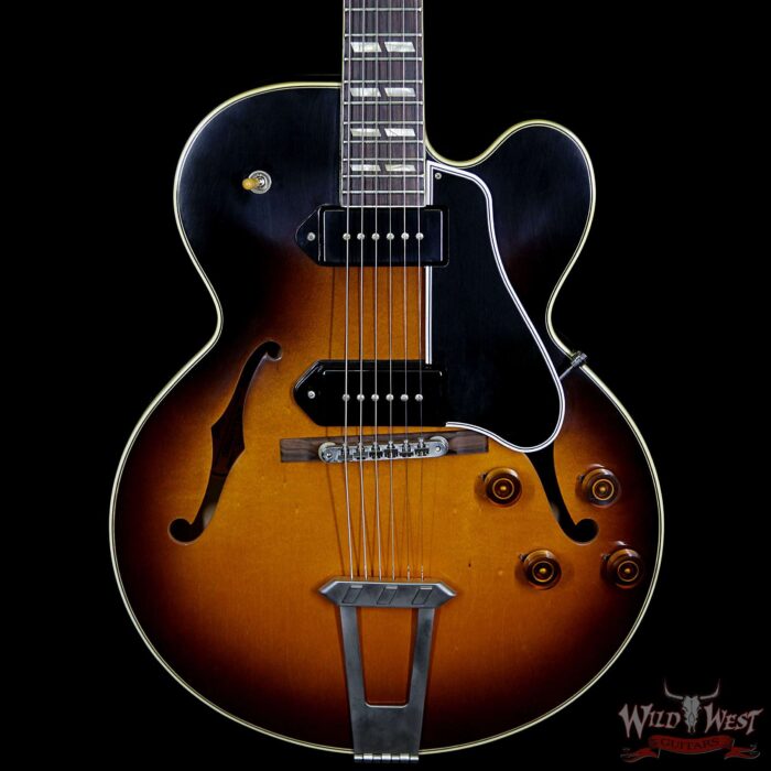 Gibson Memphis Limited Edition ES-275 P90 VOS Dark Burst - Image 3