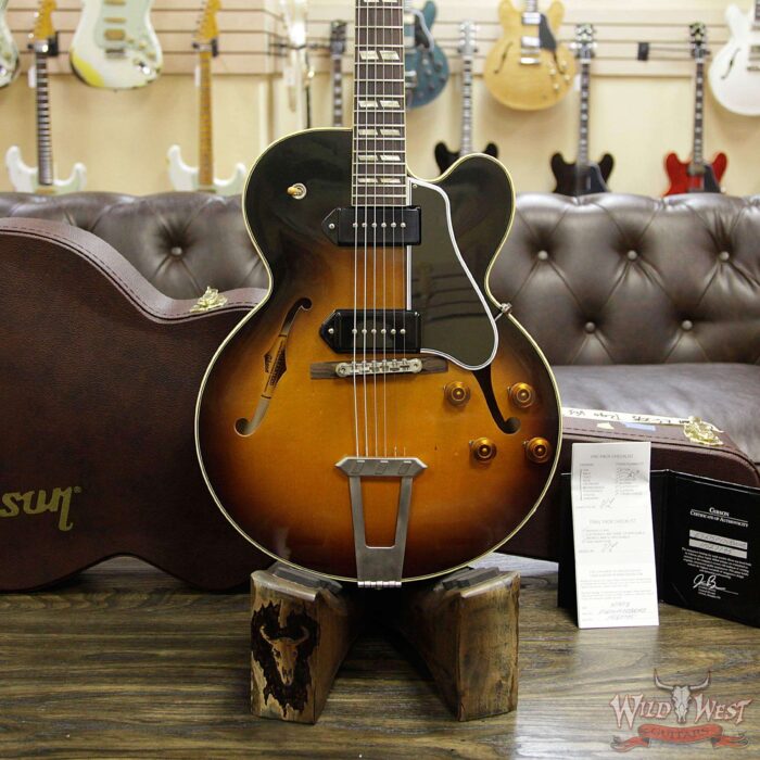 Gibson Memphis Limited Edition ES-275 P90 VOS Dark Burst - Image 11
