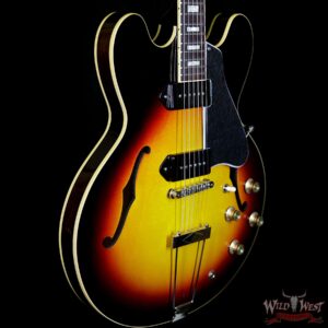 Gibson Memphis 2018 ES-330 P90 Sunset Burst - Image 4