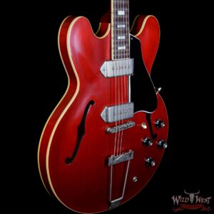 Gibson Memphis 2018 ES-330 VOS P90 Dark Cherry - Image 4